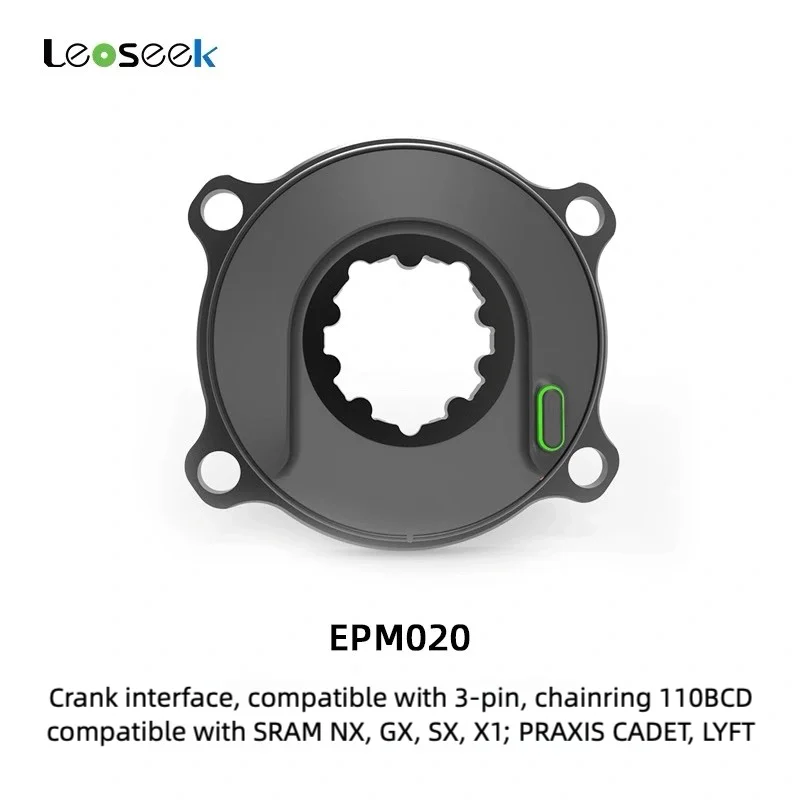Leoseek Fiets Power Meter 110BCD ANT + Bluetooth 4.0 Links-Rechts Balans Ultralight Power Meter Voor Shimano Voor SRAM Voor EASTON