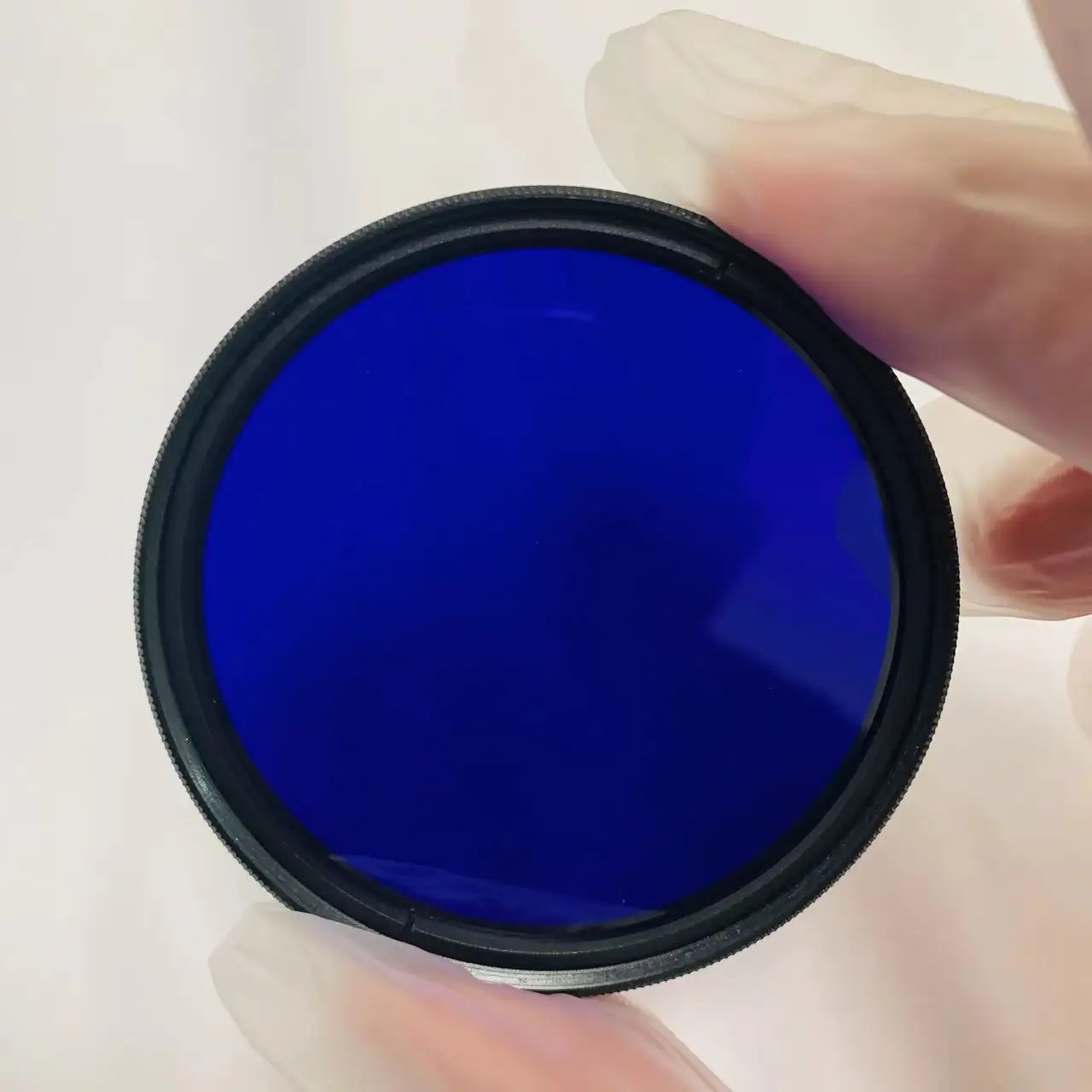 Filtro per fotocamera 58mm di dimensioni Multiple UV e IR Double Band Pass Blue Glass ZB2 BG3 per fotografia