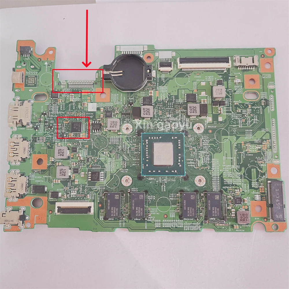 Original For Lenovo Ideapad Slim 1-14AST-05 Laptop Motherboard A6-9220E  S1515-1 19730-1 448.0J305.0011 100% Working