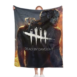 Gra wideo Dead By Daylight wygodny koc Flanne puszysty miękka dekoracja sypialni Sofa koce kołdra do domu i dekoracji