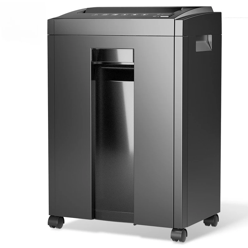 

Shredder 23L Black, High Confidentiality, Shreddable Discs, Shredded Cards, Office Equipment