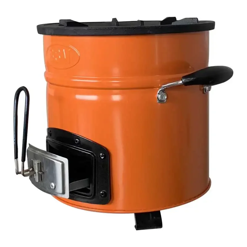 

Steel Wood Burning Stove Camping Stove Portable Camping Wood Stove