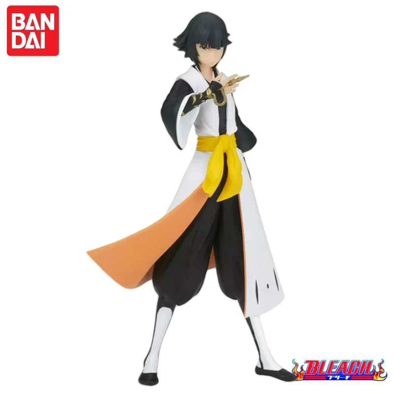 En Stock Bandai Original Bleach Soi Fon Banpresto figura de acción modelo muñeca nueva caja Anime figuras de acción de juguete