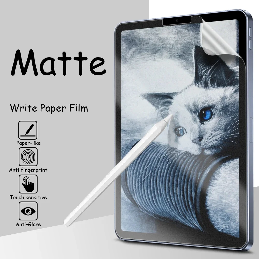 For Huawei MatePad Pro 11 2024 11.5 2023 Air 11.5 11 Pro 10.8 10.4 SE 10.1 10.4 Pro 11 T10s T10 Matte PET Drawing Paper Film