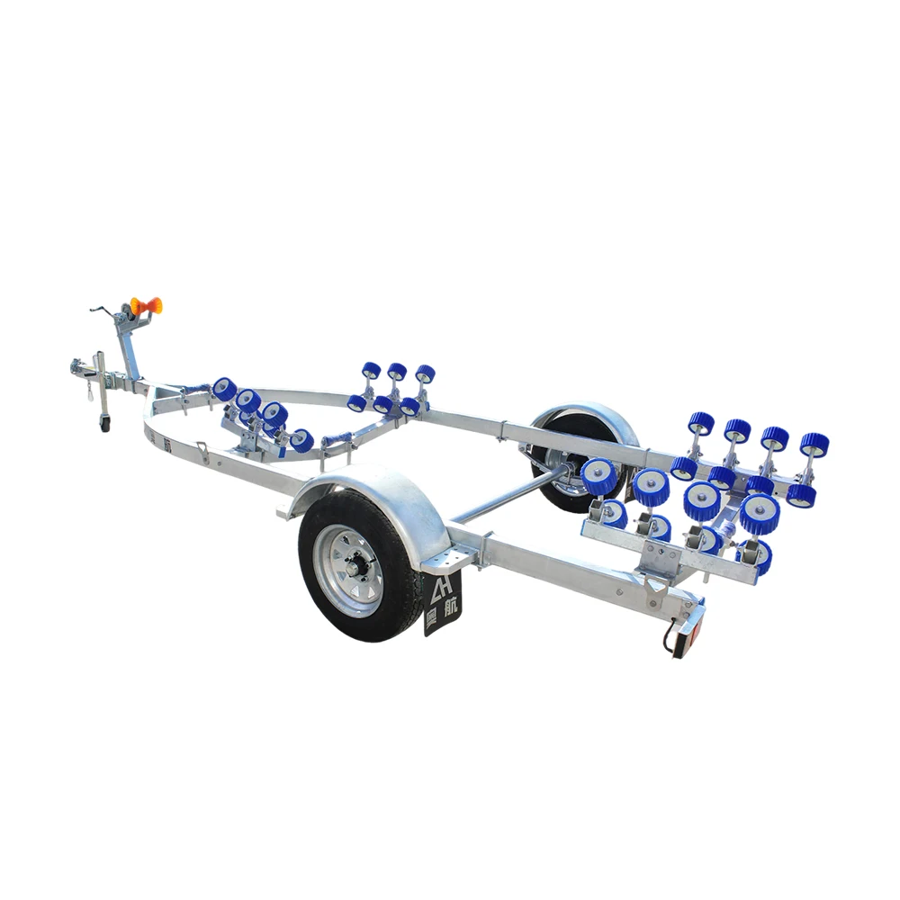 

China Manufacturers OMAI RB550 Boat And Watercraft Trailers Galvanized Galvanizing Waterproof Trailers