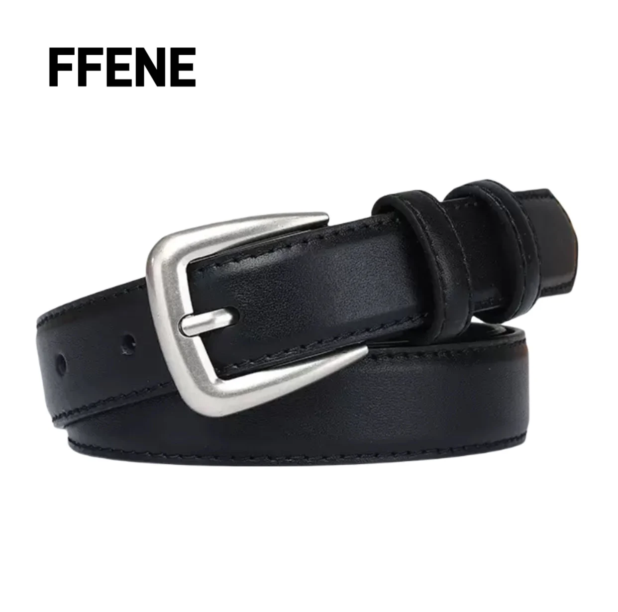 

Fashion Simple Genuine Leather Belt New Multi-purpose Luxury Style Pure Cowhide Belt Women's Style
