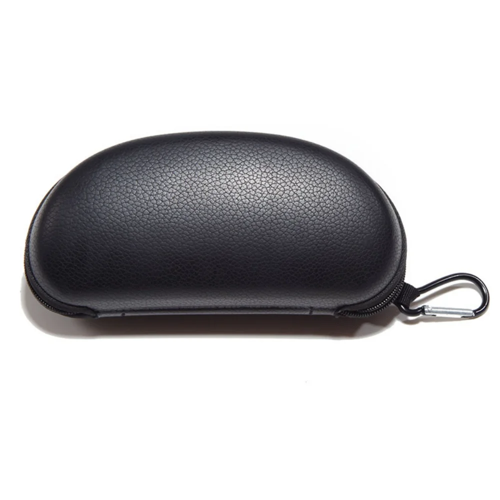 Pu Leather Sports Glasses Case Hard Portable Hook Glasses Box Eyewear Cases Anti Stress Cycling Sunglasses Storage Bag