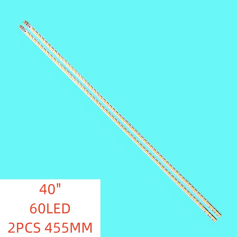 2pcs/set 60lamp New LED Backlight strip For 40'' TV L40F3200B LJ64-03029A LTA400HM13 40INCH-L1S-60 G1GE-400SM0-R6 455MM