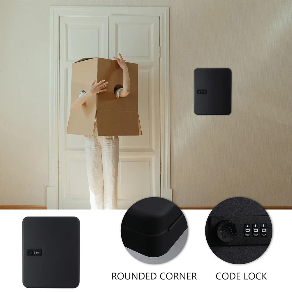 28 Slots Mounted Box Heavy Duty Code Lock Security Cabinet For Key Security Cabinet Key Storage Organizer