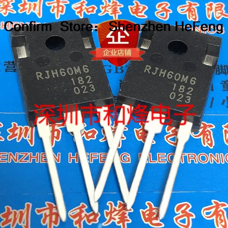 5PCS-10PCS RJH60M6  TO-247 600V 40A      Really Stock Best Quality Guarantee Transistor Fast Shipping