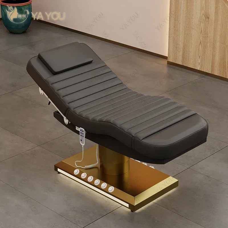 Electric Beauty Bed Can Be Lifted Multifunctional Recliner Automatic Massage Bed Beauty Salon Applicable