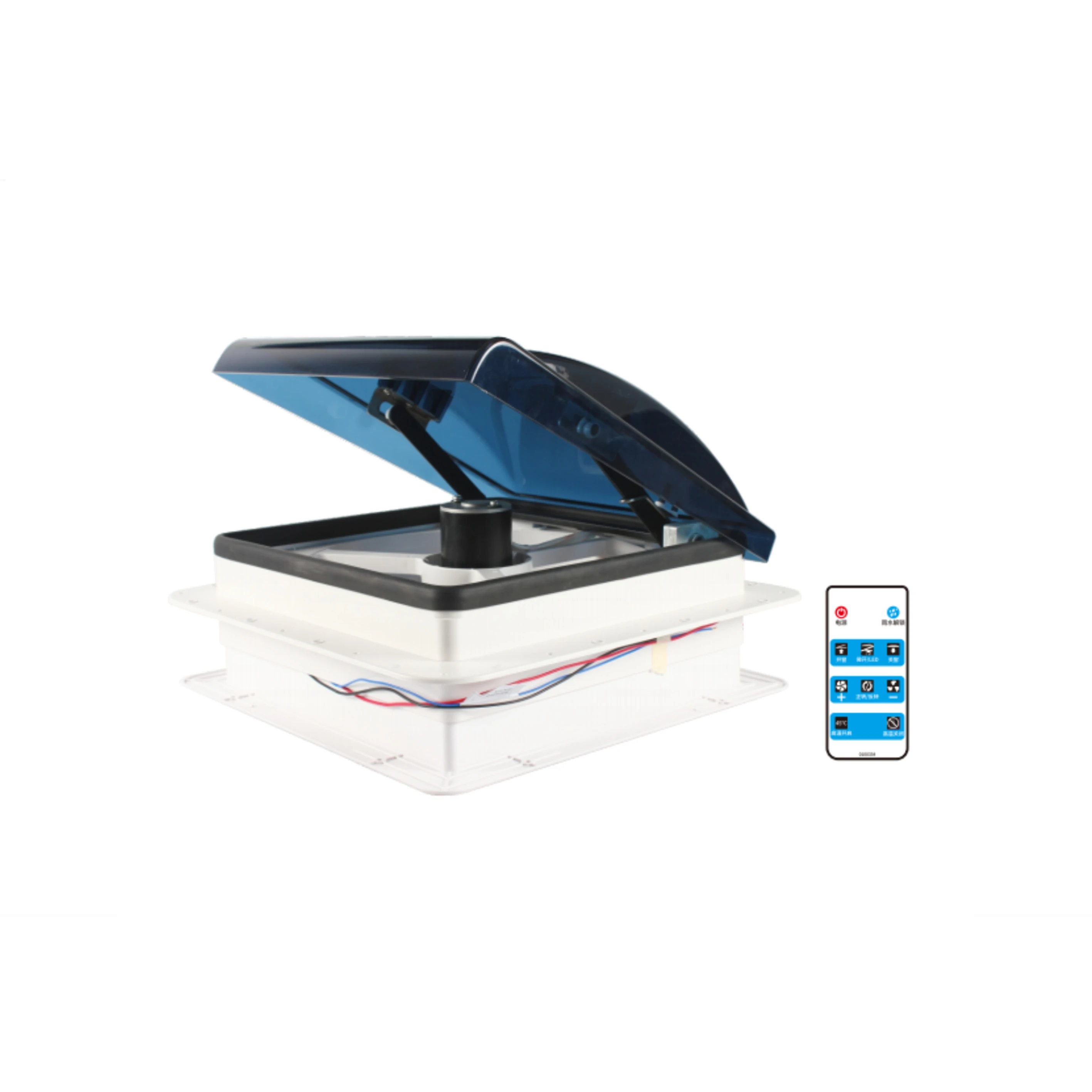 

Self Propelled RV Electric Roof Vent Fan 12V with Cover for Motorhome Camper Van Trailer Boat