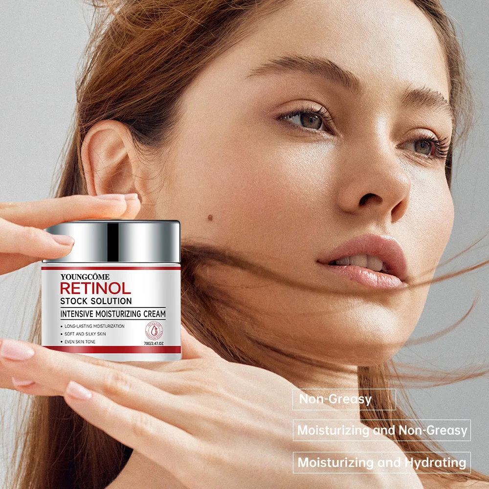 كريم ريتينول لشد البشرة كولاجين تجاعيد ناعمة كريم وجه لمرطب تبييض منتجات تفتيح البشرة #4