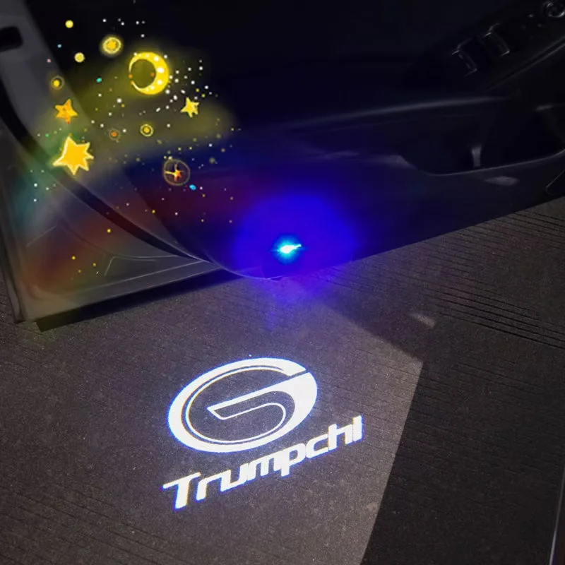 

Led Car Door Welcome Light Wireless Car Styling Laser Ghost Shadow Welcome Lamp For Trumpchi GA5 2009 -2014 2015 2016 GS3 GE3