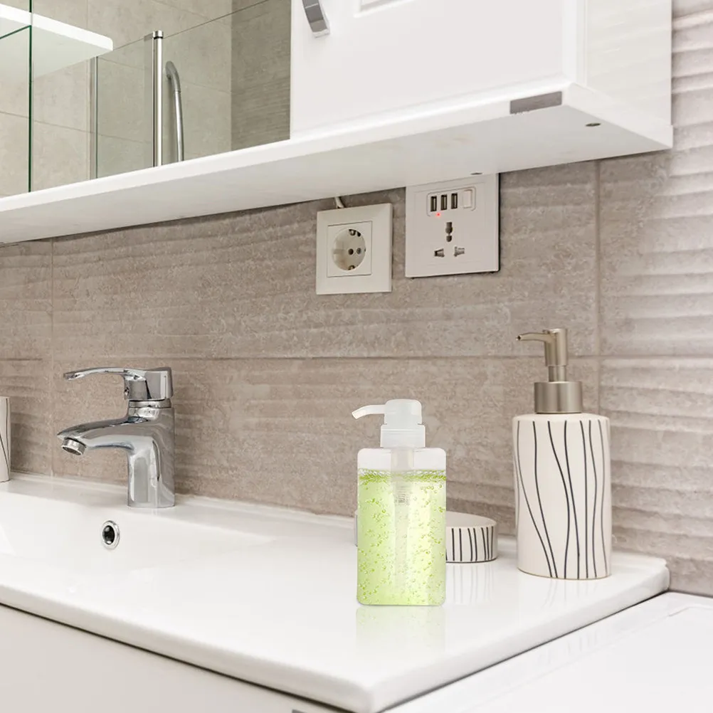 

Набор из 3-х многоразовых бутылок-дозаторов для шампуня, лосьона, геля для душа и жидкого мыла, с защитой от протекания