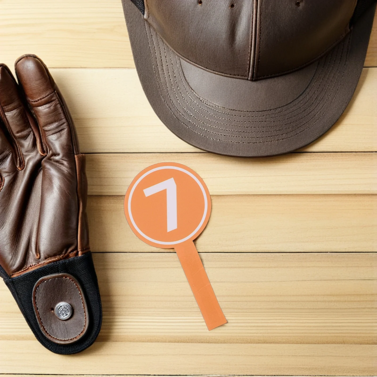 

10pcs Cheerleading Number Paddles 1-10 High Visibility Lightweight Diy Color Scoreboards For Sports Events