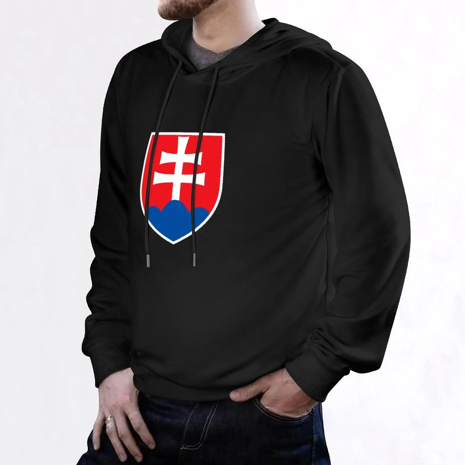 Slovakia Coat of Arms Pullover Hoodie autumn jacket men anime clothing korean clothes new in hoodies & sweat-shirt