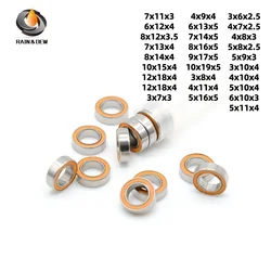 1Pcs SMR105RSCB 5x10x4 mm Stainless Steel Hybrid Ceramic Ball Bearing S683 693 694RS Bore 3mm 4mm 5mm 6mm 7mm 8mm 9mm 10mm 12mm