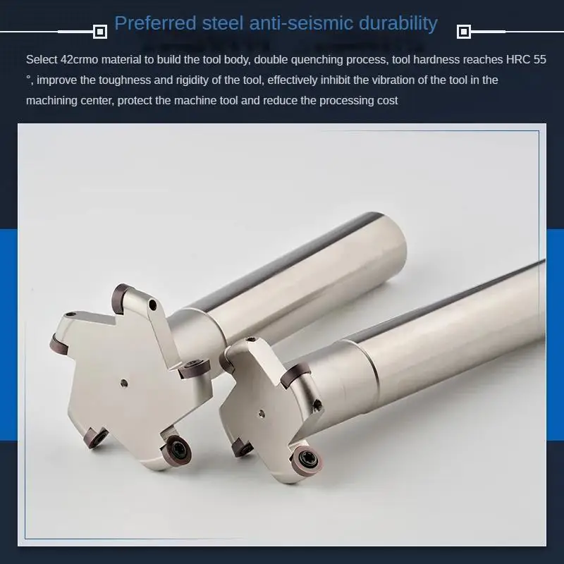 CNC T-slot arc milling cutter bar, TMR round nose milling cutter bar, R6 slotted three sided edge milling cutter bar