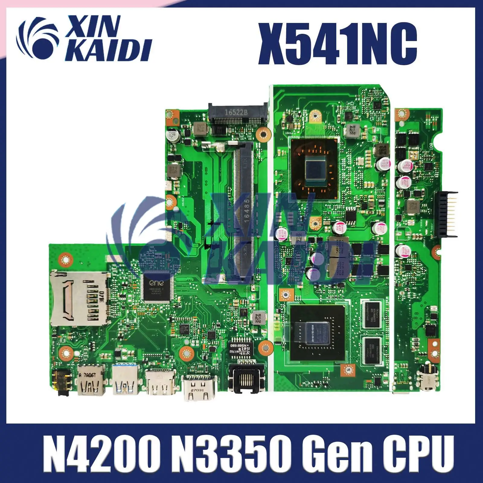 

Notebook Mainboard For ASUS X541N X541NC A541NA A541NC R541N F541N Laptop Motherboard N4200 N3350 GT810M 100% Test OK