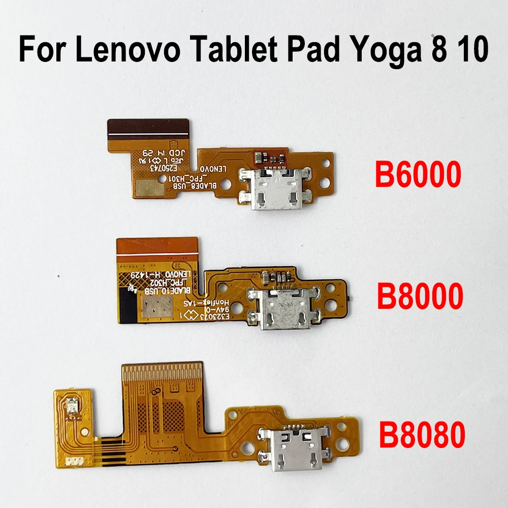 USB Dock Connector Port Charging Charger Flex Cable Board For Lenovo Tablet Pad Yoga 8 10 B6000 B8000 B8080 Charging Board Flex