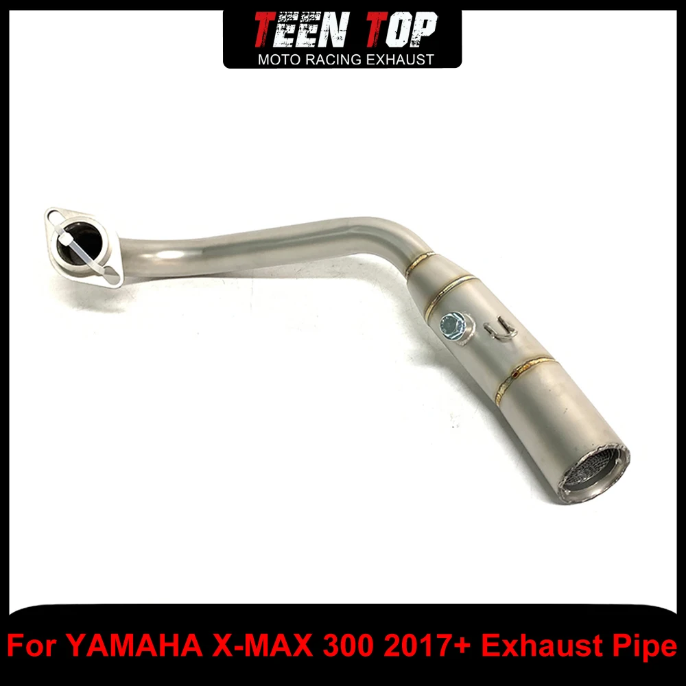 

Передняя выхлопная труба 51 мм для YAMAHA X-MAX 300 2017 + соединительная труба выхлопного коллектора, трубка Xmax 300 из нержавеющей стали