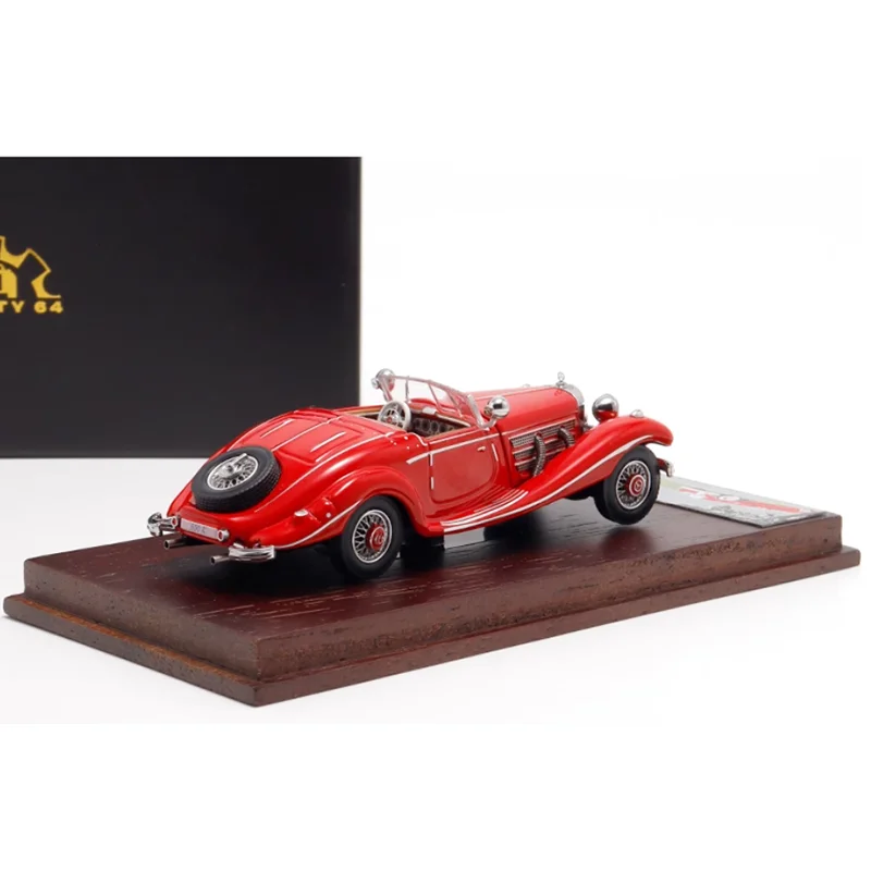 الحرية 1/64 مقياس 500K خمر السيارات العتيقة نموذج المقتنيات الحلي الزخرفية