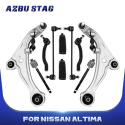 AzbuStag 10Pcs Front Lower Control Arm Tie Rod Boot Suspension Kit for NISSAN ALTIMA 2007 2008 2009 2010 2011 2012 2013