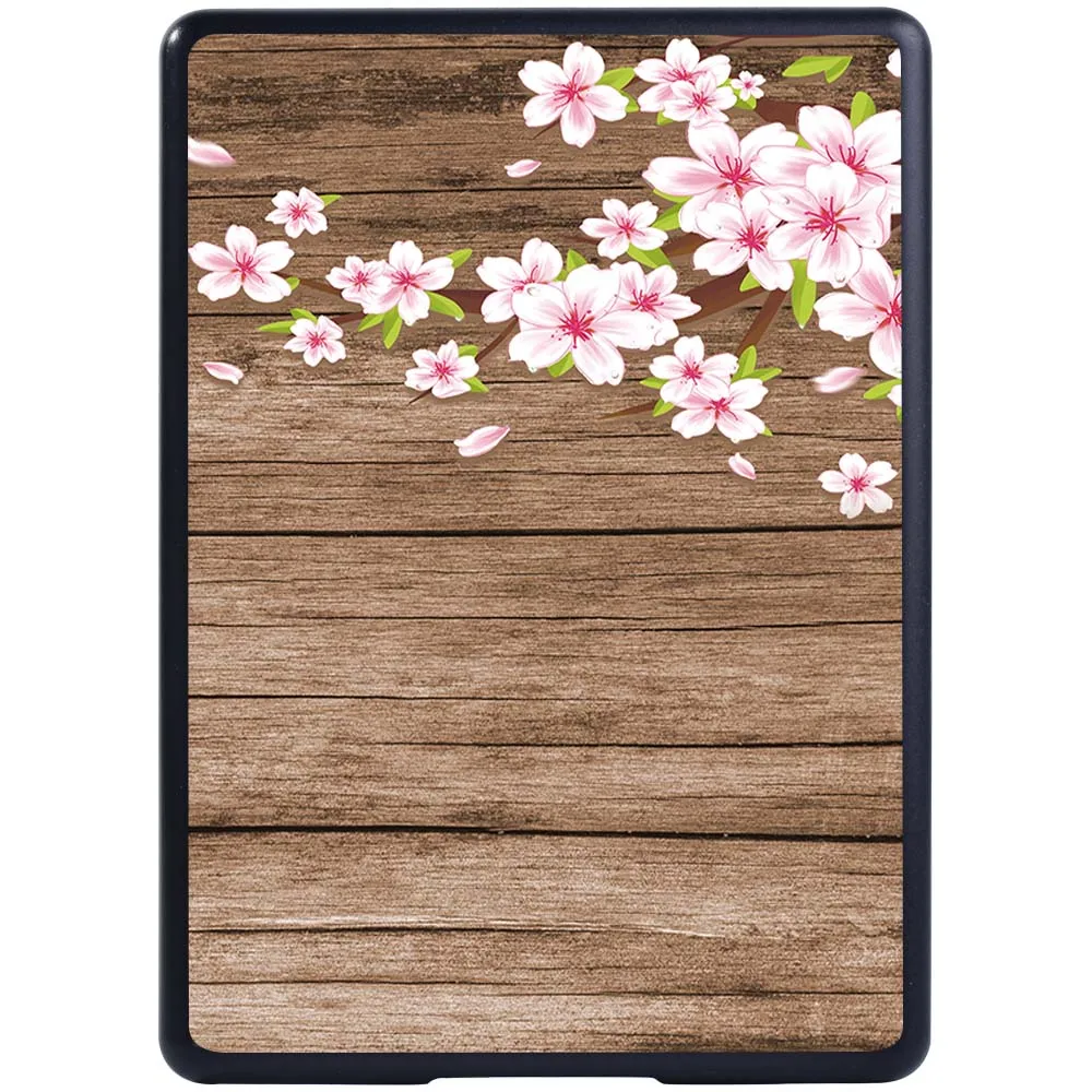 Back Cover for Kindle J9G29R 10th Generation 2019 Anti-drop Hard Tablet Case for Kindle Paperwhite 1/2/3/4 6th Gen Wood Pattern