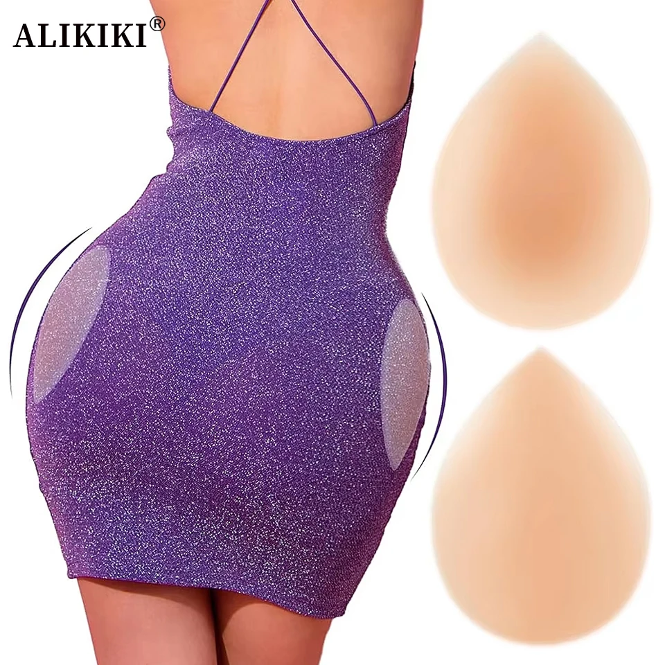 Silicone Hip Dip Filler Pads Adhesive Reusable Hip Dip Corrector Butt Lift Enhancer Pads Buttocks Lifting Underwear Booty Shaper
