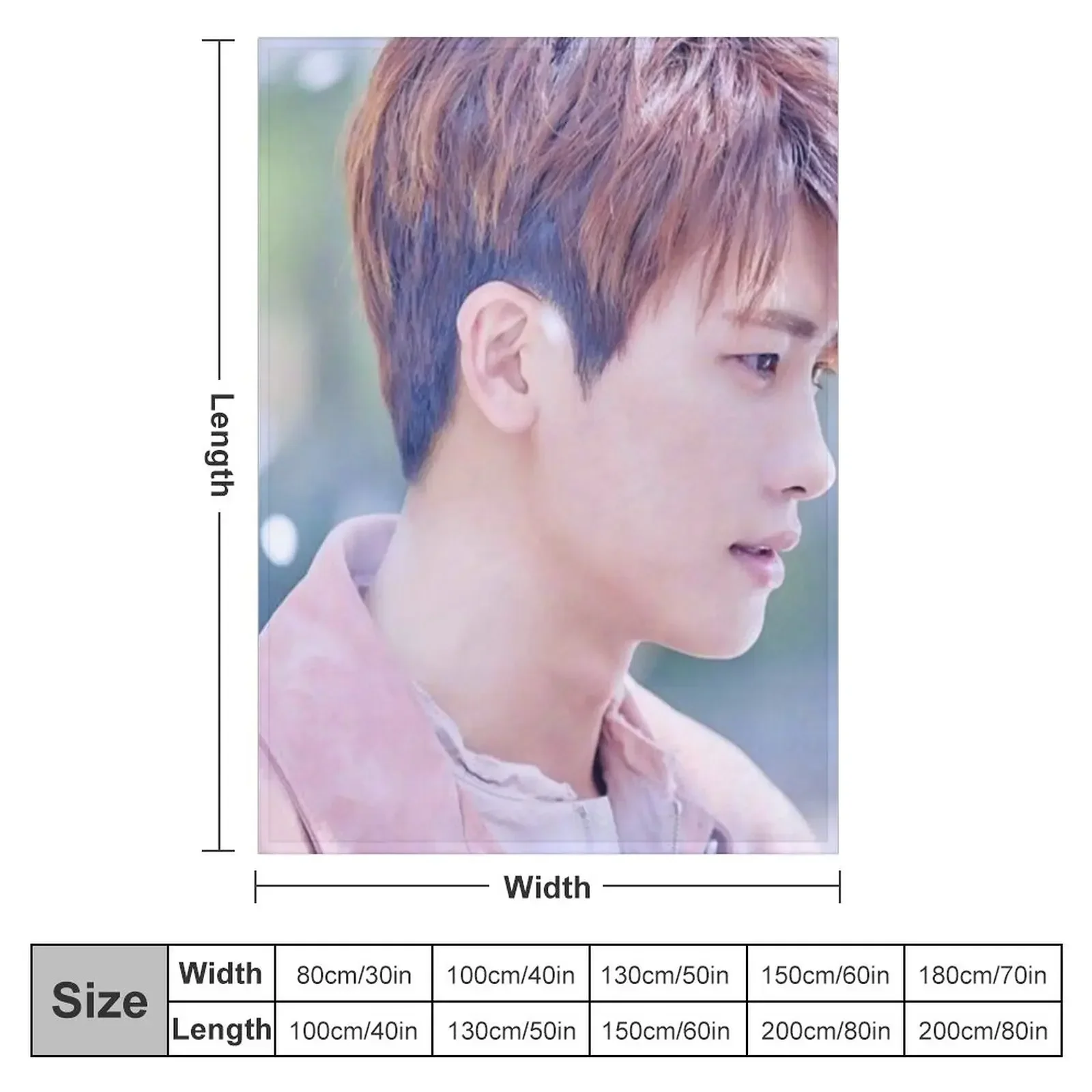 Actor Park Hyung-sik Throw Blanket blankets ands Custom Warm Heavy Blankets