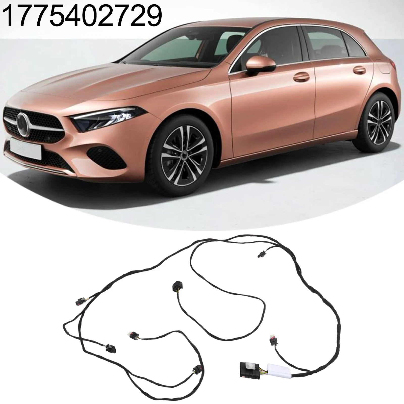 Front Bumper Replacement Front Bumper Harness Sensor Connector Front Bumper Sensor Harness Direct Replacement For A Class W177