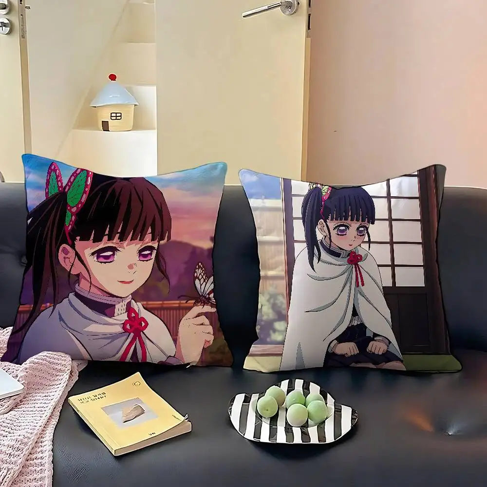 لطيف A-Kanao Tsuyuri-S كيس وسادة رمي غطاء وسادة الشمال خمر نمط وسادة تغطي غرفة المعيشة المنزلي أريكة الأريكة مقعد ديكو