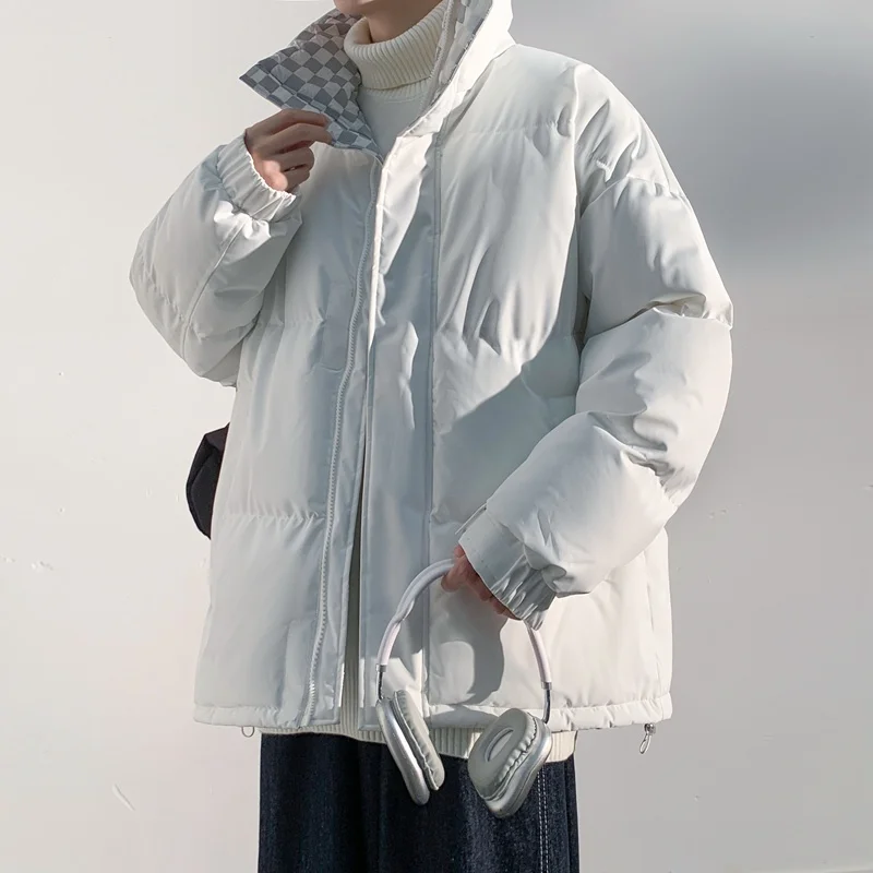 

Новая зимняя свободная куртка на флисовой подкладке с хлопковым наполнителем для подростков, повседневная, в корейском стиле, утепленная, из полиэфирного волокна