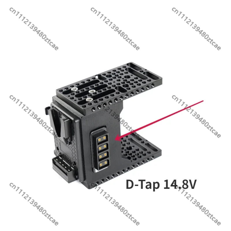 Upgraded V-Mount Battery Plate Expansion Module, Cineback for A7M4/A7S3 Camera with Top & Bottom Cheese Plates