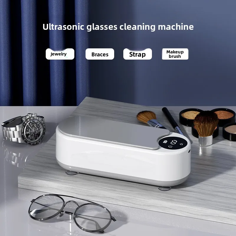 

Новый ультразвуковой очиститель для домашнего использования, подходит для очков, ювелирных изделий, часов и зубных брекетов, удаляет пятна с вибрацией.