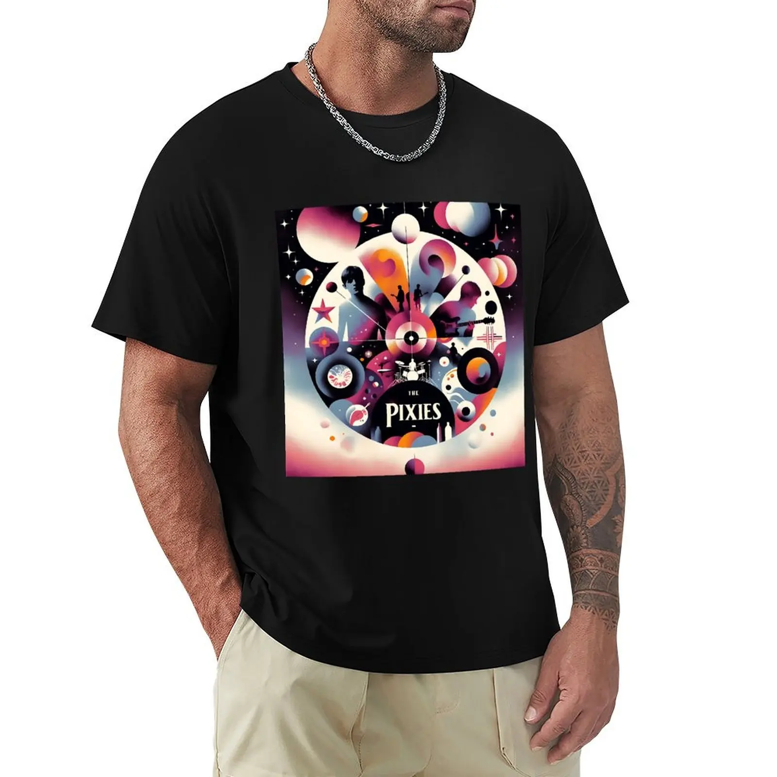

The Pixies - Watercolour Style Poster Design T-Shirt T-shirts man valentines boutique clothes mens graphic t-shirts pack