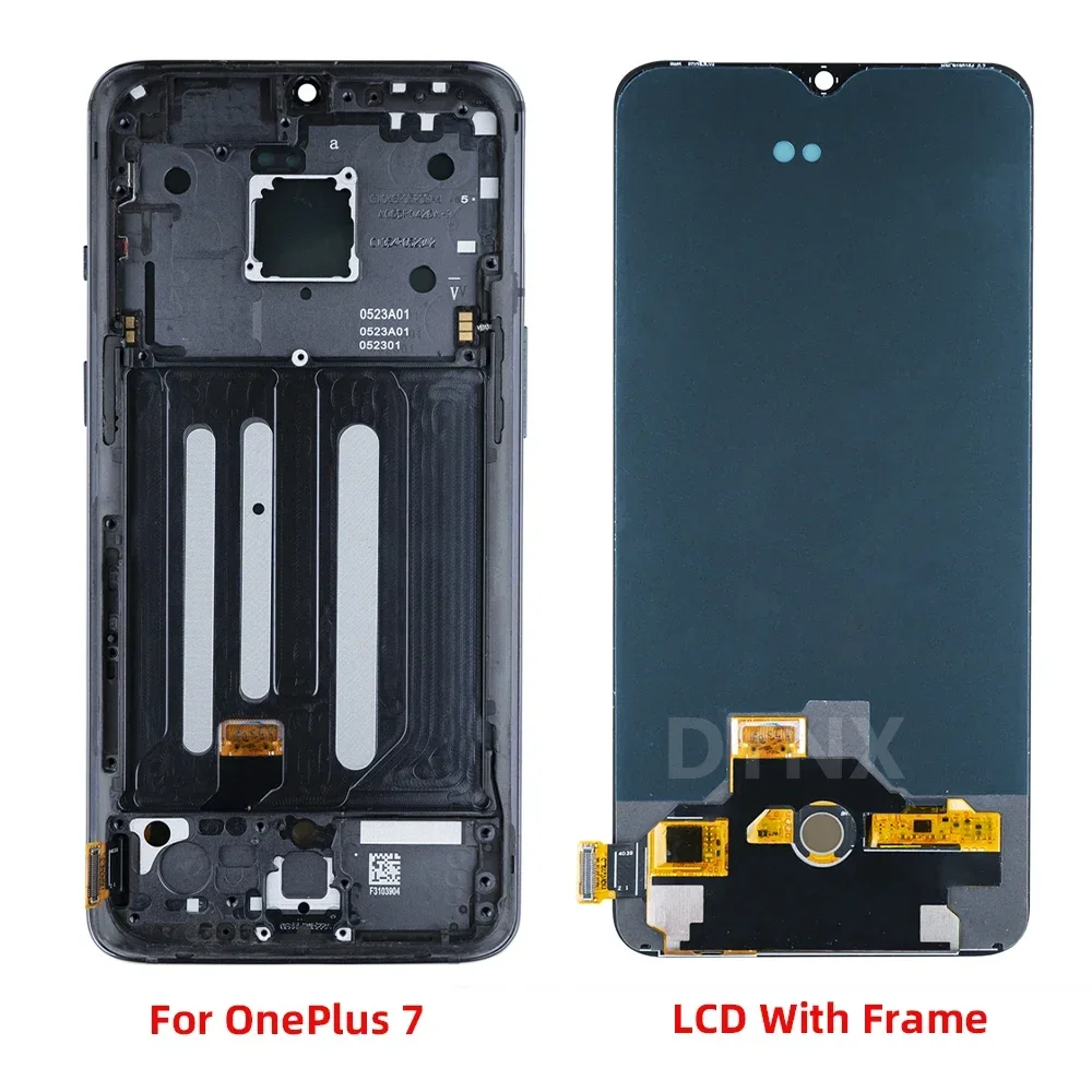 Super OLED Screen For Oneplus 7  LCD Display Touch Screen Digitizer Assembly LCD Screen Replacement For One Plus 7  1+7  screen