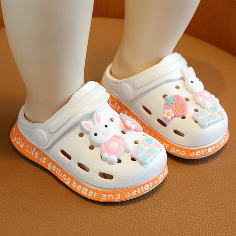 

Children's Sandals and Slippers Cartoon Soft Sole Anti Slip Children's Shoes Girls' Indoor Home Shoes Boys' Sandals Kids Shoes