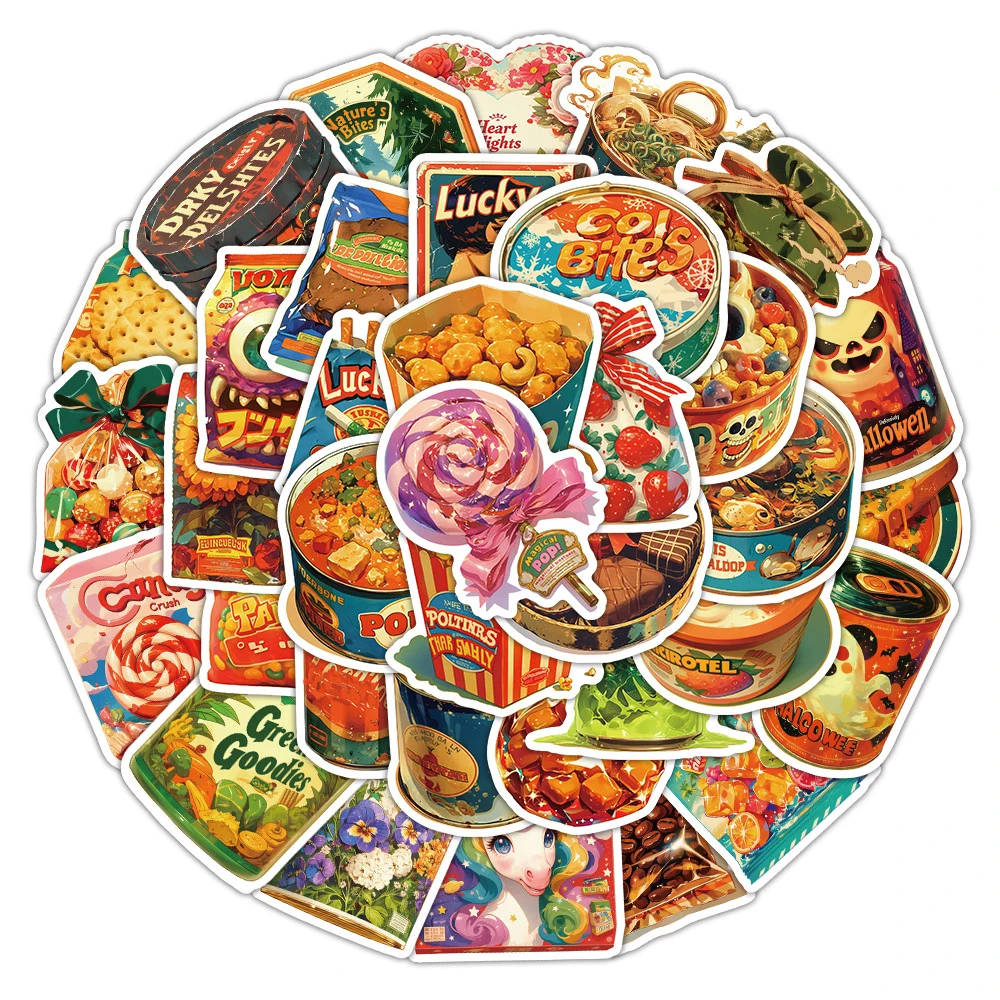 10/30/50 Buah Stiker Kemasan M - American Food Y Snacks ulasan dan harga