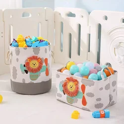 Mir de rangement pliant pour linge de maison, armoire en tissu, bureau, chambre à coucher, Cisco, jouets, panier à linge avec poignée