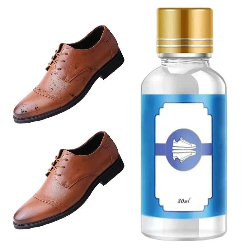 Leather Shoe Polish Conditioner Multifunctional Leather Shoes Handbag Cleaner 30ml Shoe Cleaner For Sports Shoes Leather Shoes