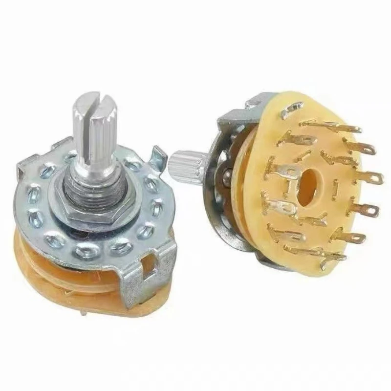 RS25 Rotary Band Wiring Harness Switch 1P11T 2P4T 2P5T 2P6T 3P3T 3P4T 4P3T with Mounting Screw & Washer