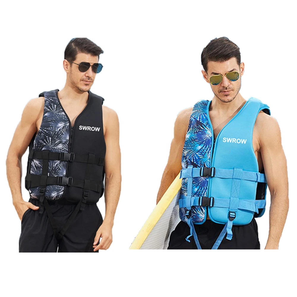 

Neoprene Safety Life Vest for Adults and Children, Water Sports, Fishing, Kayaking, Boating, Swimming, Drifting, Outdoor