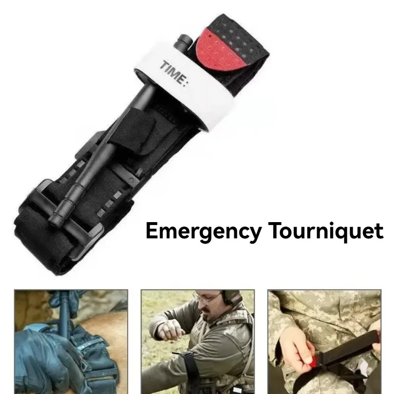 1pcs Safety Tourniquet Survival Tactical Combat Tourniquets Medical Emergency Belt Outdoor Camping Exploration Accessories