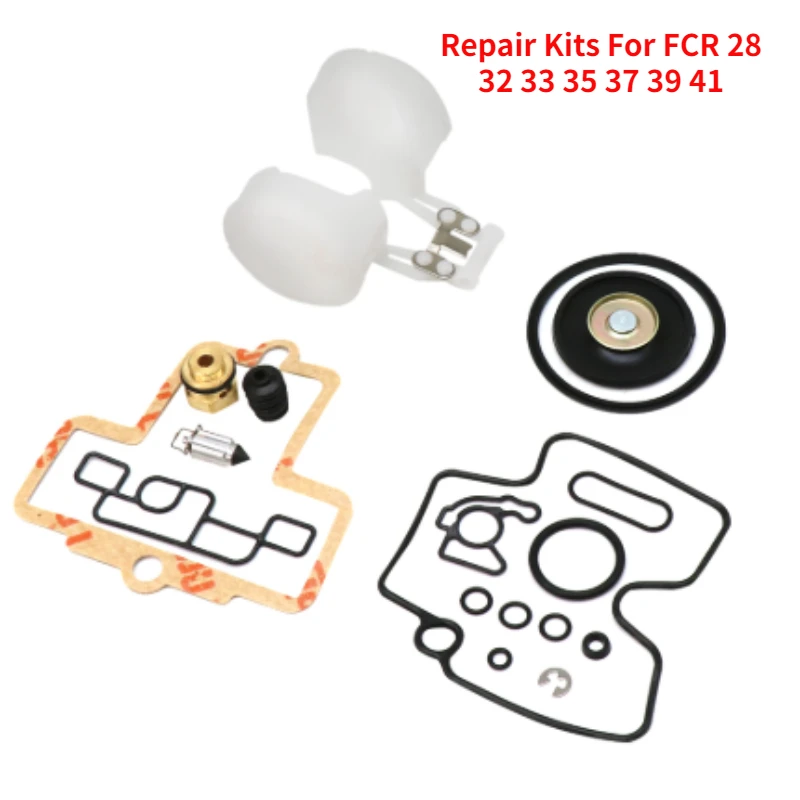 Carburetor Repair Kits For Keihin FCR MX 28 32 33 35 37 39 41 Motorcycles Float Body Carb Rebuild Parts