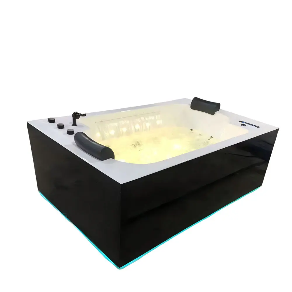 Double massage surfing constant temperature acrylic bathtub independent bubble pool B & B hotel lantern bath