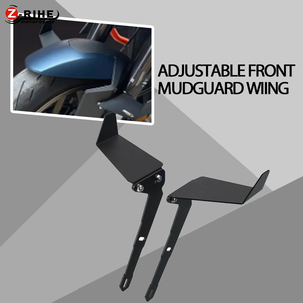 

1290 Superduke R/RR Motorcycle Adjustable Front Mudguard Downforce Spoilers WIing For 1290 Super Duke R RR EVO 2018-2023 2022