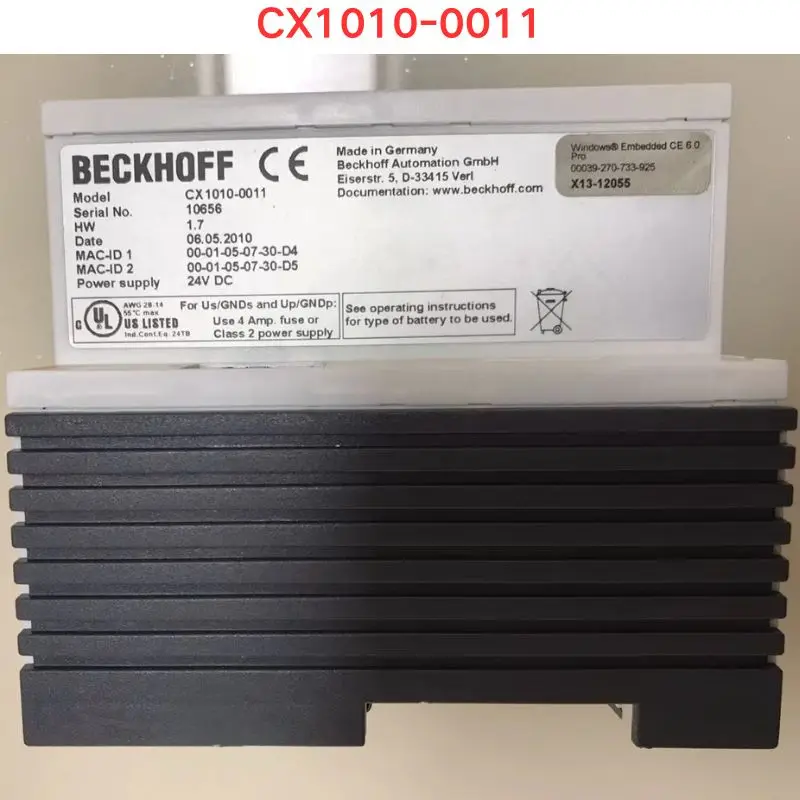Used CX1010-0011 Functional test OK quality assurance Latest Quote for 2026