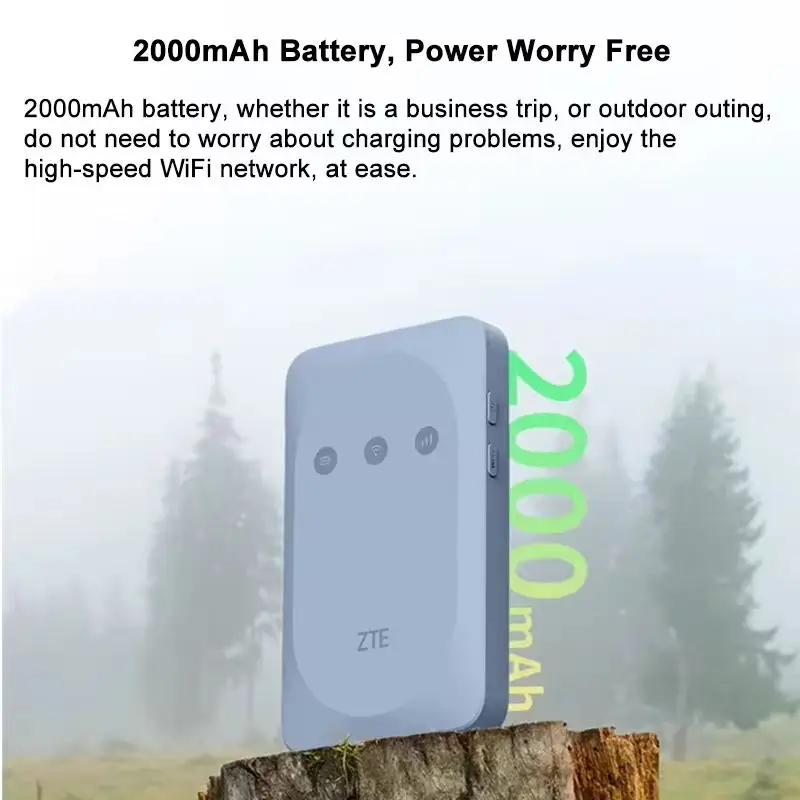 Unlocked ZTE MF935 Portable Wireless WiFi 150Mbps Modem Outdoor Hotspot Pocket MiFi 4G LTE Router With Sim Card Slot 2000mAh